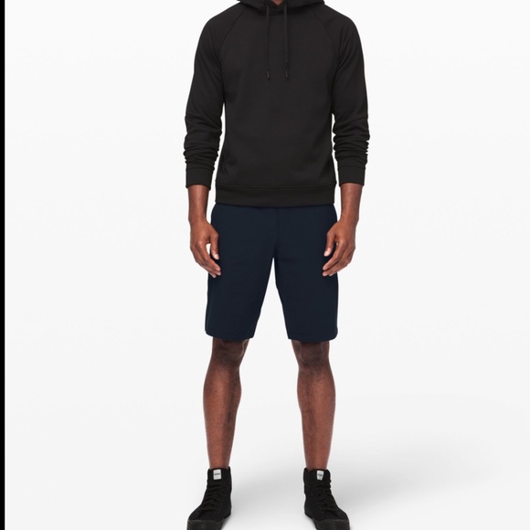 LULULEMON Commission Relaxed Fit Shorts 11" *Warpstreme - True Navy - Picture 3 of 8